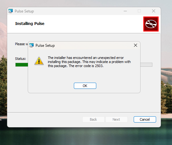 Error 2502 and 2503 Fix Image